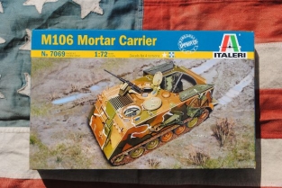 Italeri 7069  M106 MORTAR CARRIER